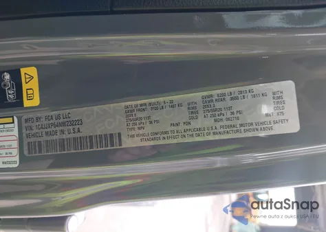 2022 Jeep Wrangler 4Xe Unlimited Sahara 4X4 from USA, damaged, VIN 1C4JJXP64NW232223